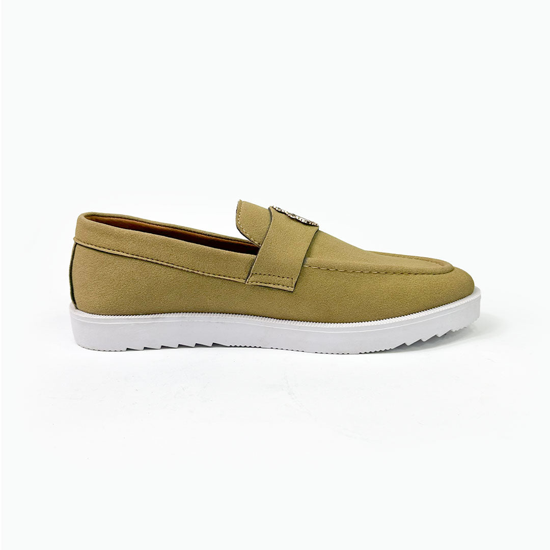 Beige Loafers