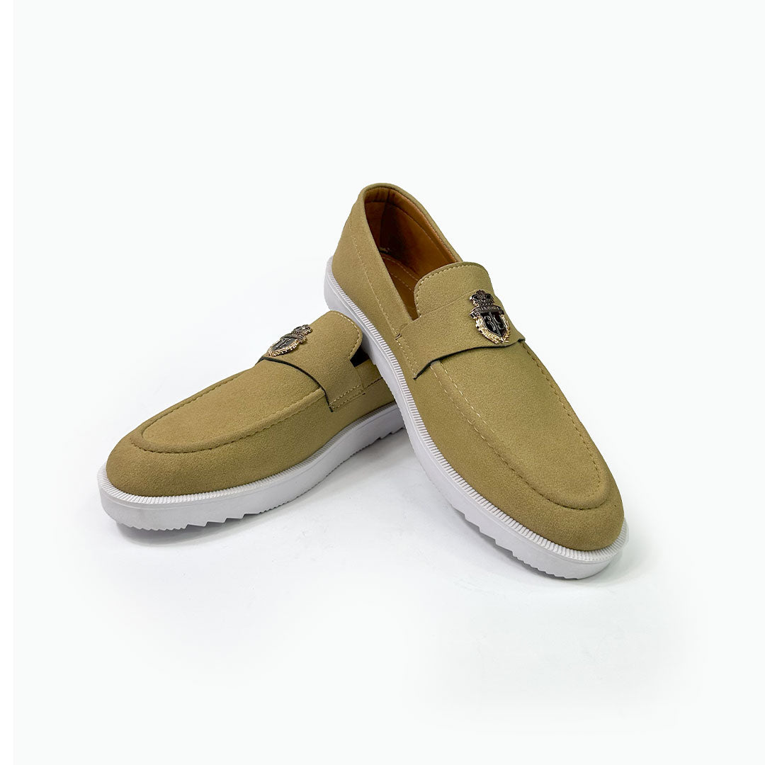 Beige Loafers