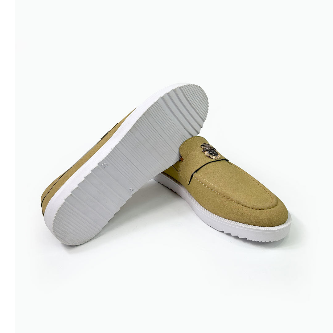 Beige Loafers