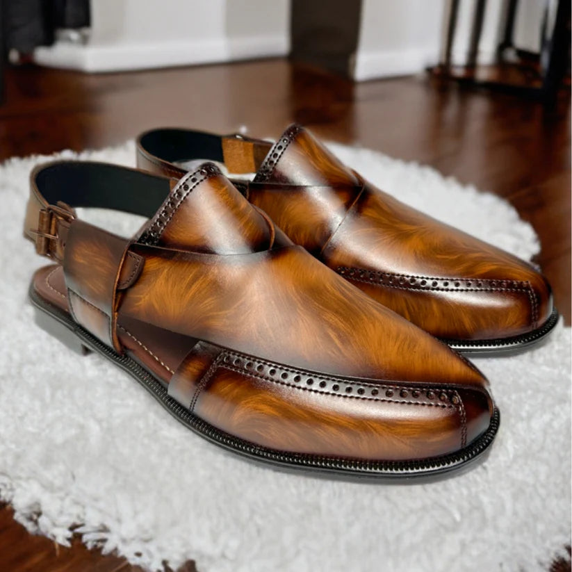 leather Peshawari sandal