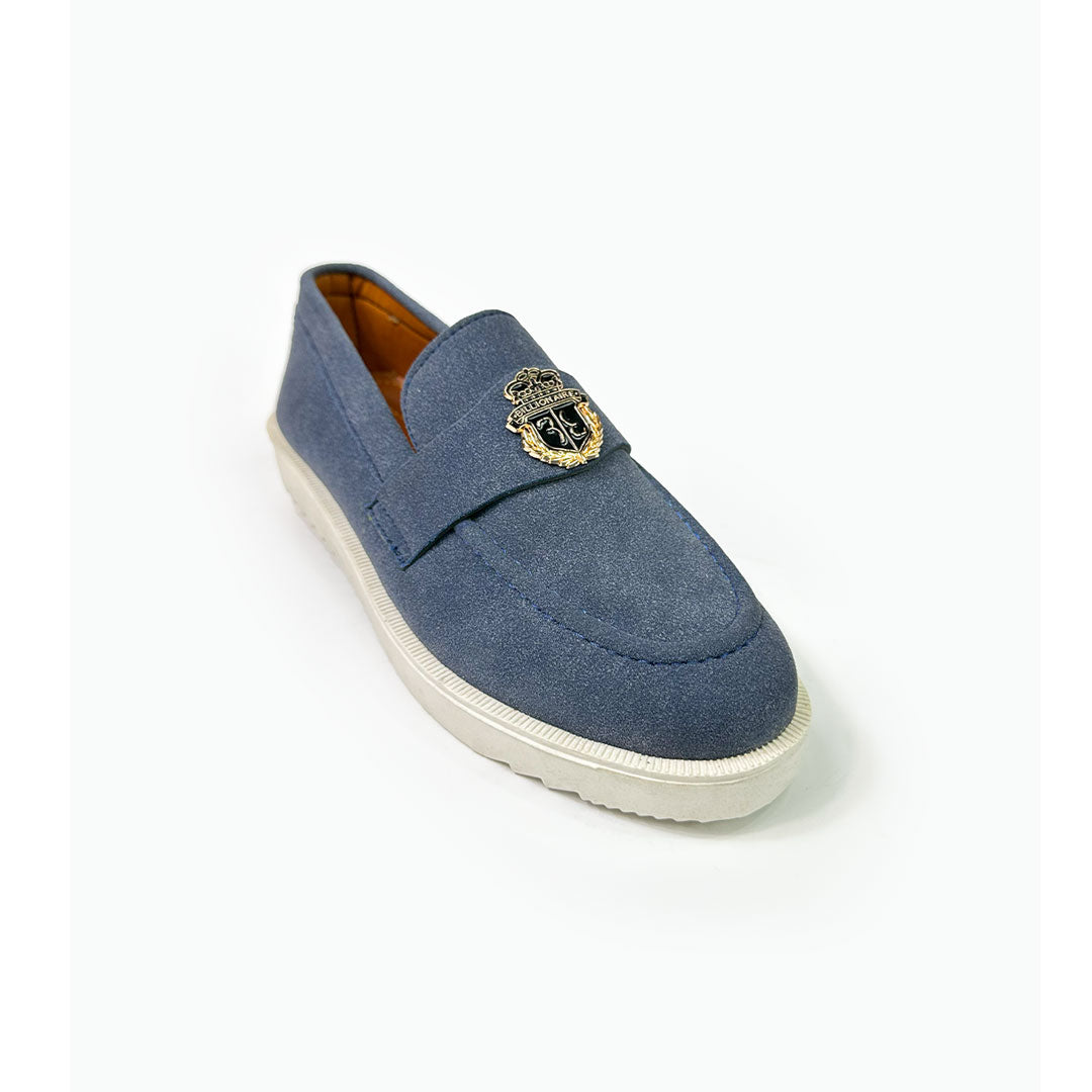 Blue Suede Loafer