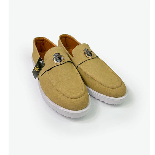 Beige Loafers