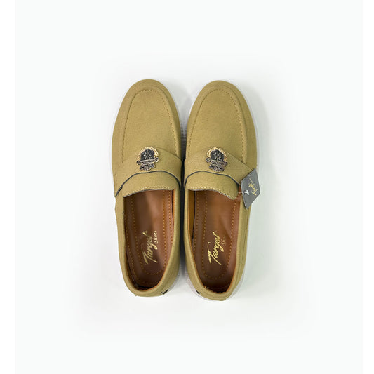 Beige Loafers