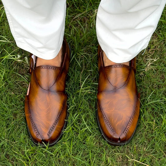 leather Peshawari sandal
