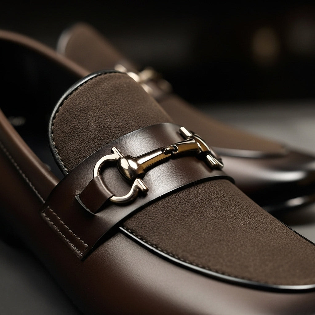 Brown Suede Touch Premium Loafer