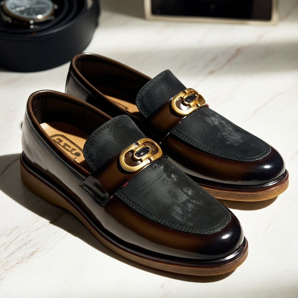 Suede Leather Premium Leather Loafer